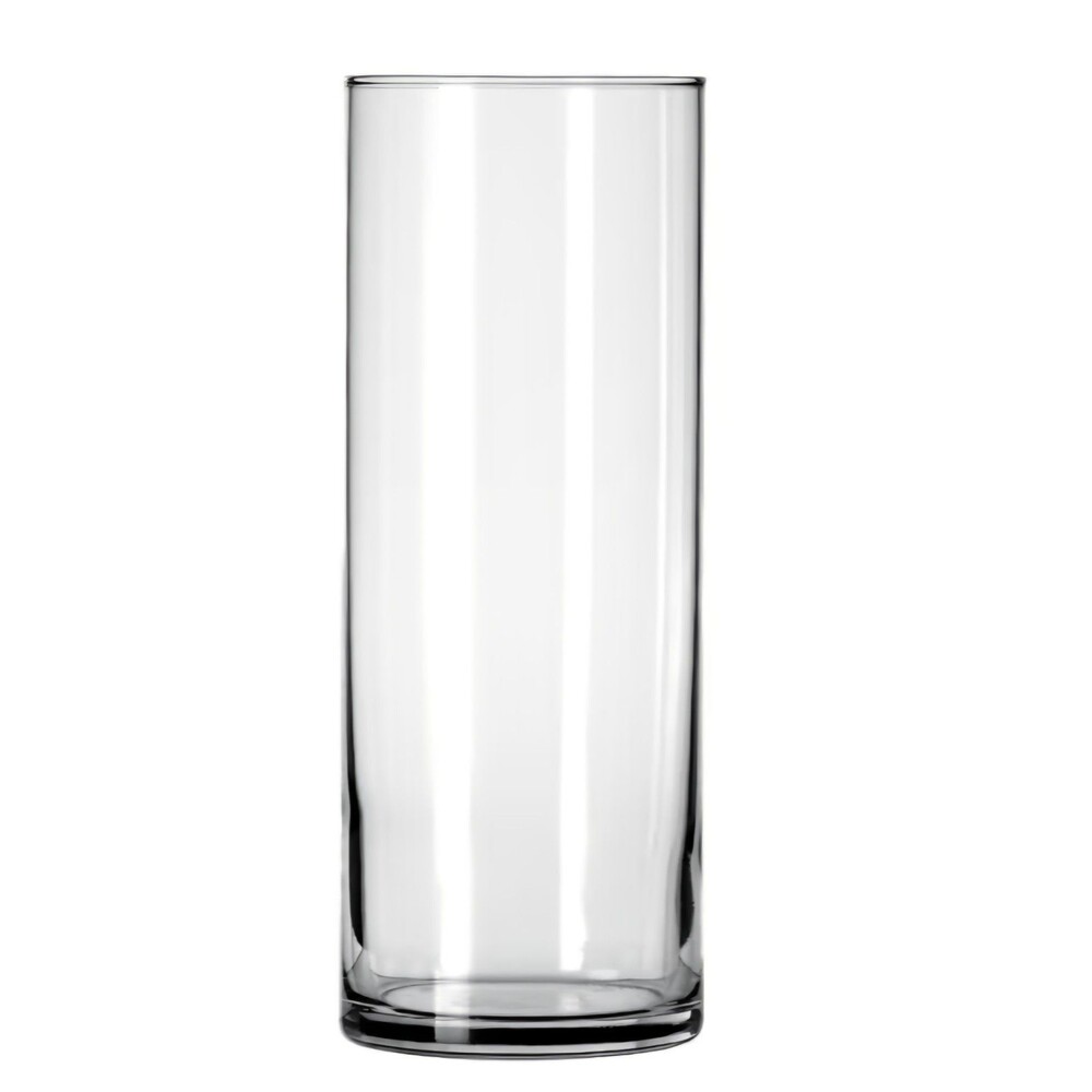 case of 12 Libbey 9" Floral Glass Vase Decorative Flower Vase for Centerpieces - Picture 2 of 2